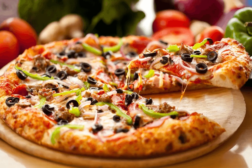Vejetaryen Pizza