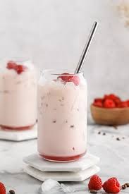 Frambuazlı Latte